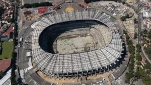 Así va quedando el nuevo Estadio Azteca: dron graba imágenes exclusivas
