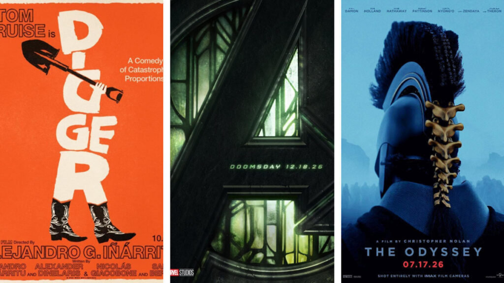 Los estrenos en cine más esperados para 2026: “Digger”, “Avengers: Doomsday” y más