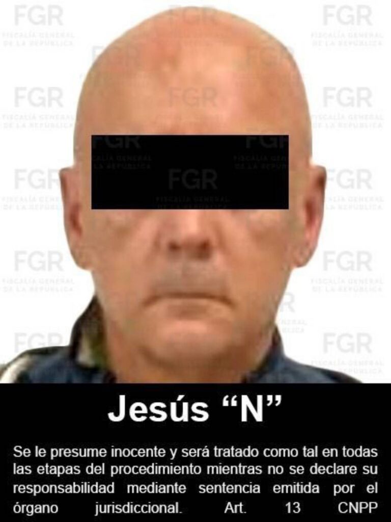 Jesús Alberto Caballero, excolaborador de García Luna. 