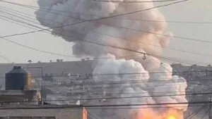 Captan explosión de pirotecnia en Oaxaca; hay dos fallecidos