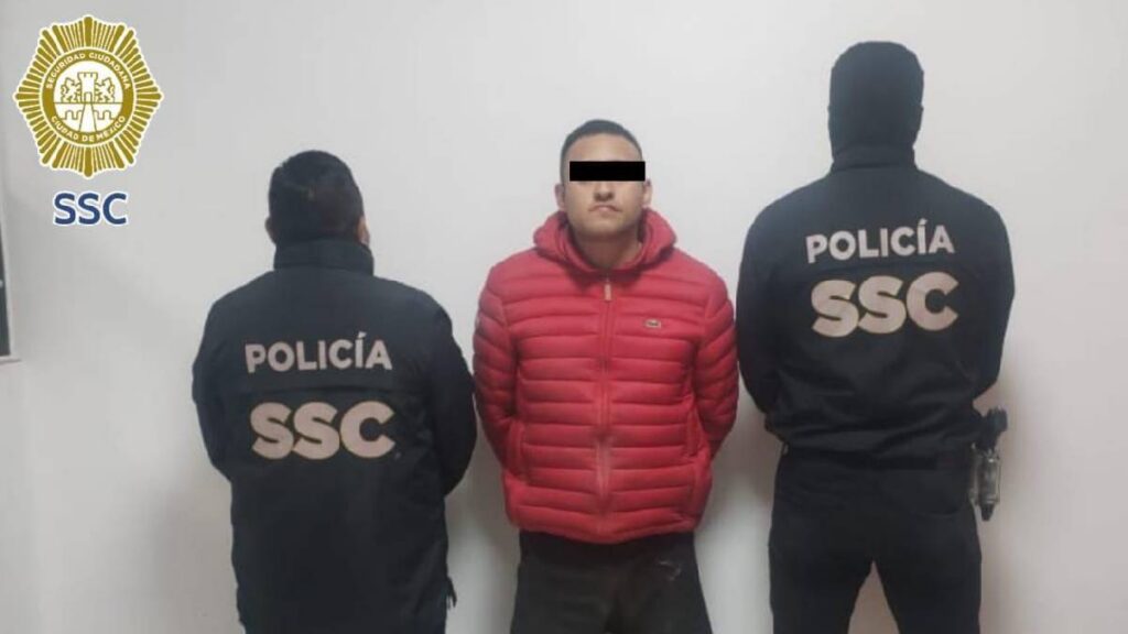 Detienen en Azcapotzalco a presunto integrante de grupo delictivo dedicado al narcomenudeo y la extorsión.
