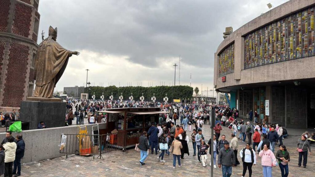 Llegan primeros peregrinos a Basílica de Guadalupe