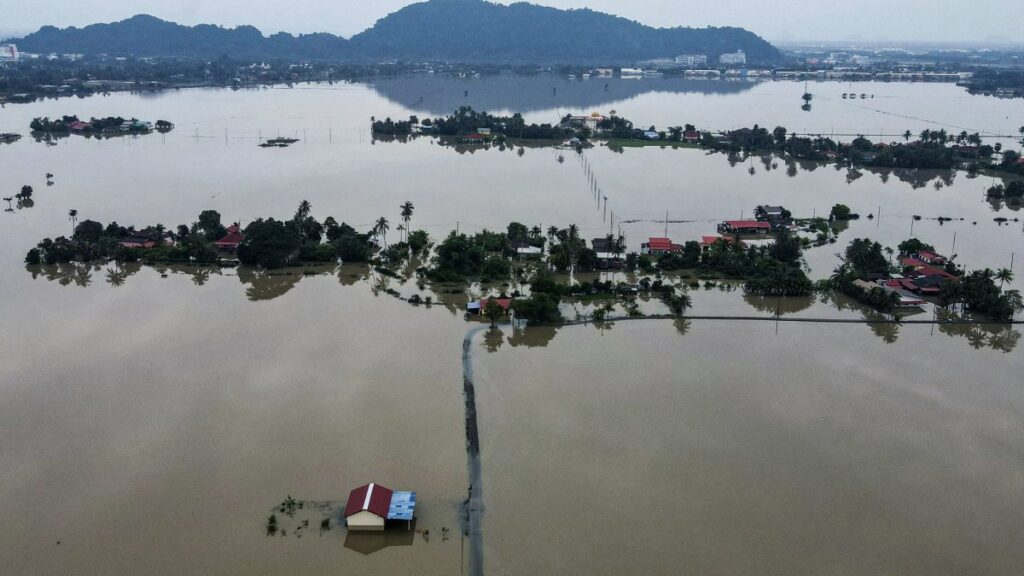 Inundaciones en Asia