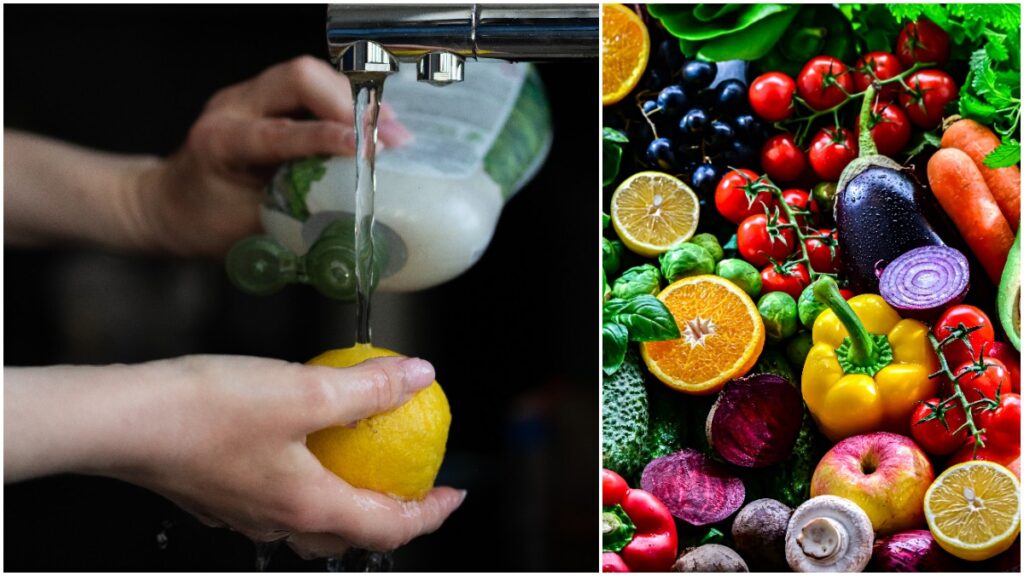 El peligro oculto de usar jabón de platos para lavar frutas y verduras