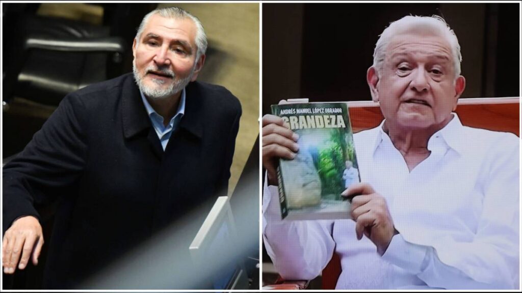 Adán Augusto confirma que regaló libro de AMLO a senadores; agrega que fue con su propio dinero