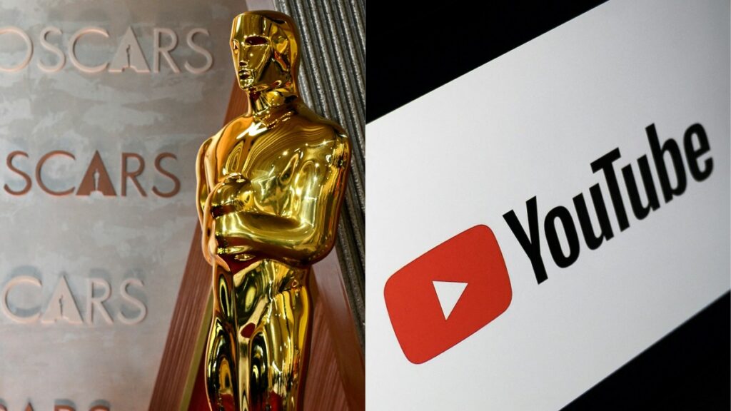 Los Premios Oscar cambian de pantalla; se transmitirán por YouTube desde 2029