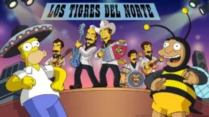 Los Tigres del Norte cantan corrido en “Los Simpson”: Alejandro González Iñárritu también llega a Springfield