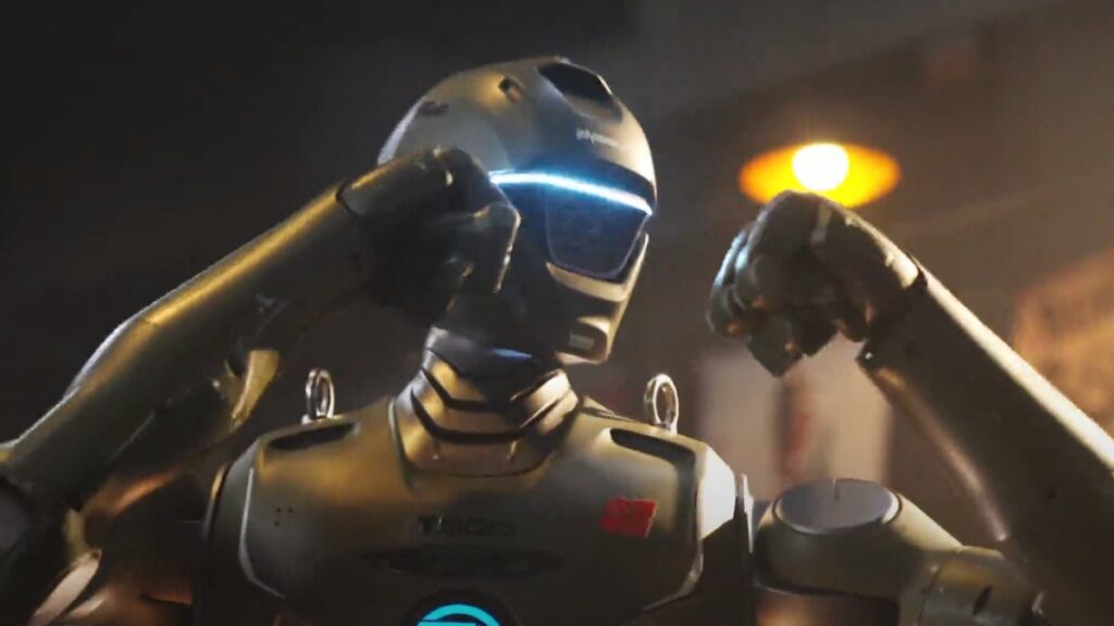 Robot de combate muestra su poder y patea a un ejecutivo de China