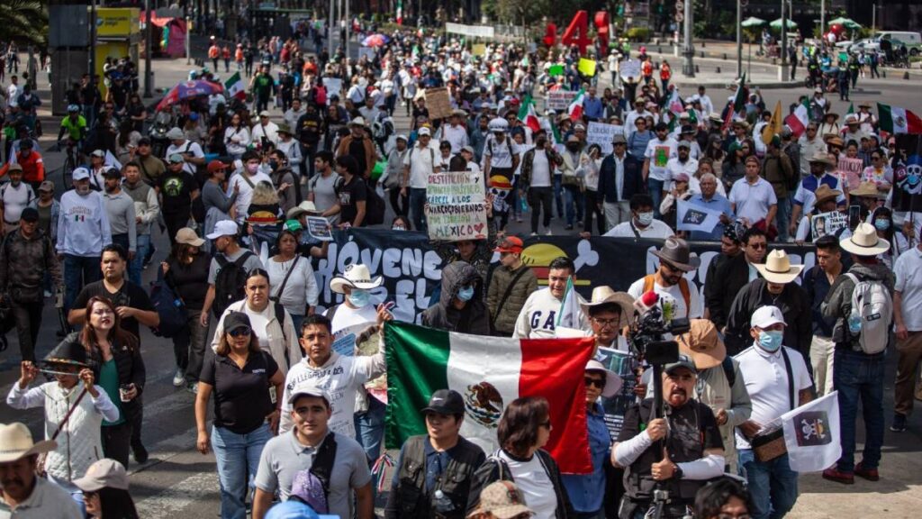 Marcha del Silencio de la Generación Z.