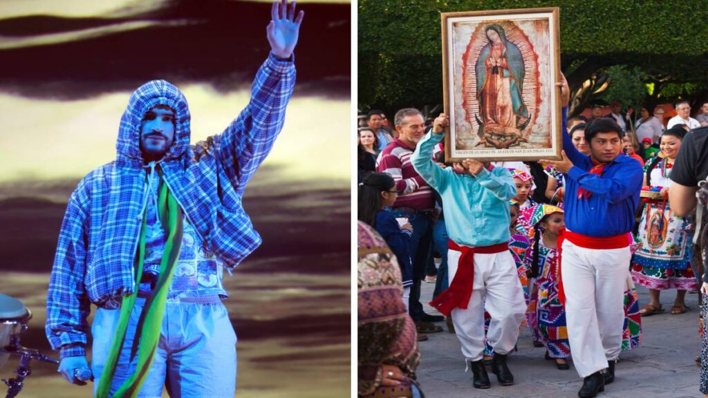 Operativos de vigilancia por conciertos de Bad Bunny y peregrinos en la Basílica de Guadalupe