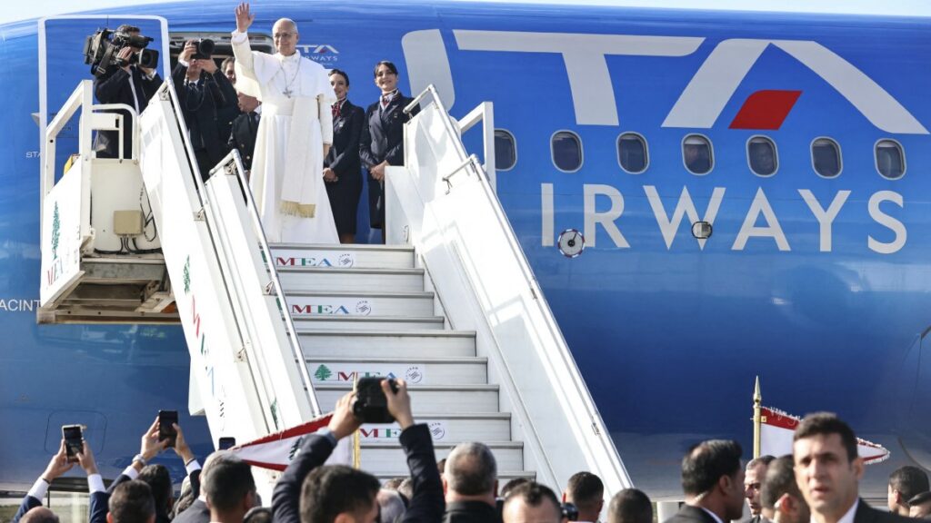 Papa León XIV en Líbano