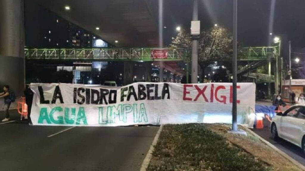 bloqueo en periférico sur
