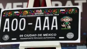 Placas conmemorativas del Mundial 2026 en CDMX: ¿cuánto costarán y cuándo puedes tramitarlas?