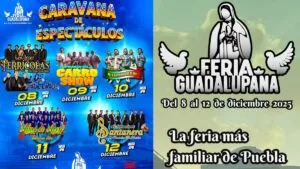 Feria Guadalupana 2025: Sonora Santanera encabeza el gran cierre en Puebla