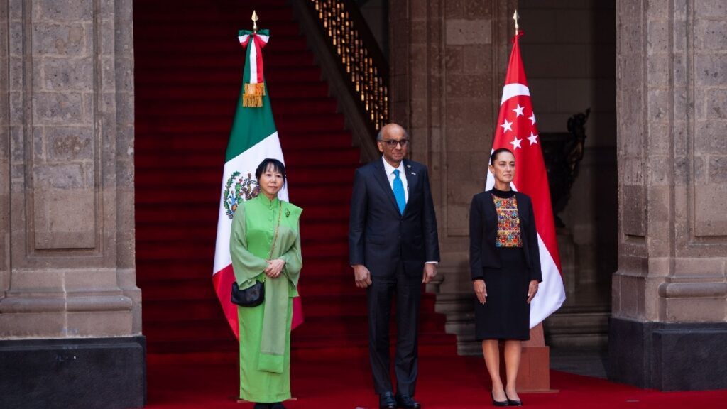 Visita del presidente de Singapur a México. Foto: Cuartoscuro
