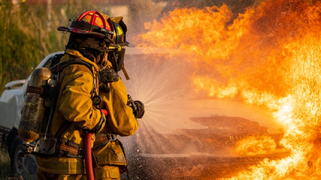 Imagen ilustrativa: Fuego de gran magnitud. Foto: Gettyimages
