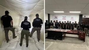¡Golpe al narco! Decomisan más de 300 kilos de metanfetamina en Sinaloa y caen 12 del CJNG en Chiapas