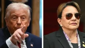 Presidenta de Honduras denuncia “adulteración” de elecciones y acusa a Trump de intervenir