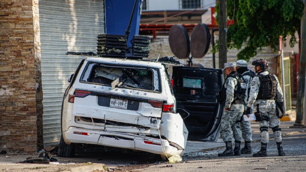 Fuerte enfrentamiento en Escuinapan, Sinaloa. Foto: Cuartoscuro