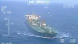 Estados Unidos intercepta tercer petrolero frente a costas de Venezuela