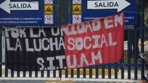 Trabajadores de la UAM encabezan las movilizaciones este 22 de diciembre