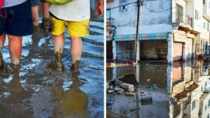 Afectaciones en casas y un fallecido, el saldo de intensas lluvias en Veracruz
