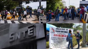 SNTE y CNTE anuncian su última marcha del año en Chiapas