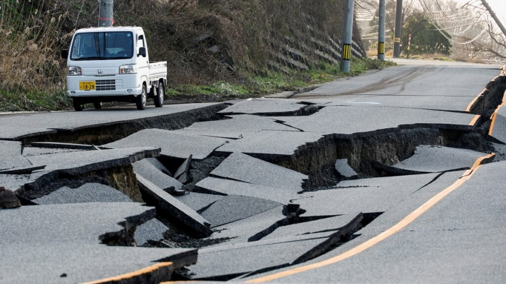 El terromoto derivó en un alerta de tsunami para Japón. Foto: Reuters