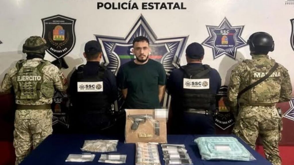 Danone, presunto líder del CJNG en Quintana Roo, fue detenido