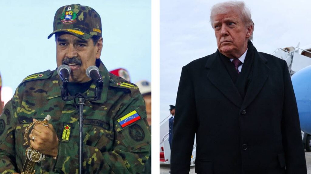 Nicolás Maduro y Donald Trump