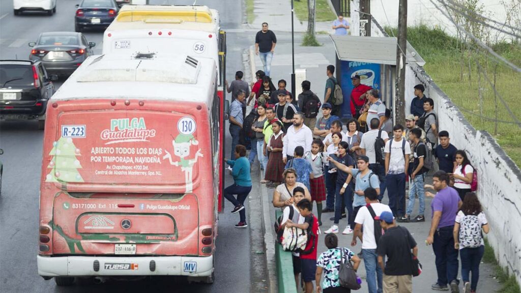 Rutas de camiones Monterrey