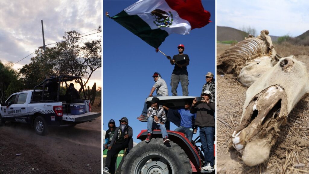 Sequía, inseguridad y costos perjudican al campo mexicano. Cuartoscuro