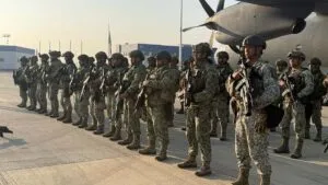 Refuerzan seguridad en Sinaloa con el arribo de 330 elementos del Ejército y Fuerzas Especiales