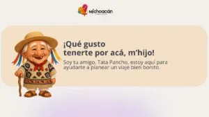 Presentan a Tata Pancho, la primera IA turística de México para viajar por Michoacán