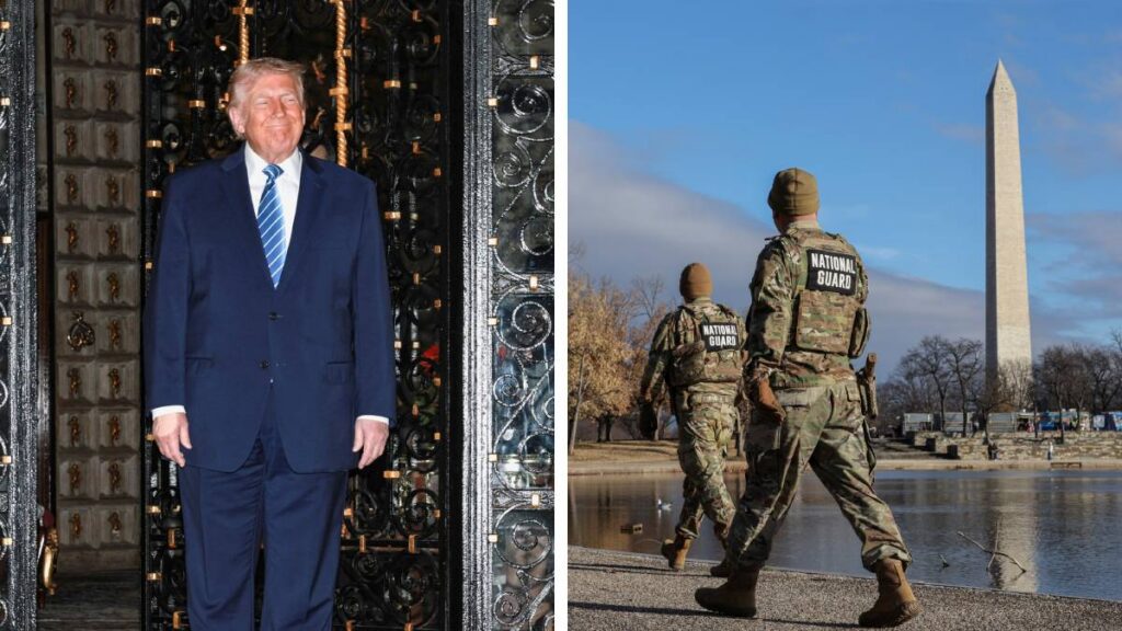 Trump anuncia salida de Guardia Nacional