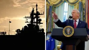 Trump ordena bloqueo total a petroleros que entren o salgan de Venezuela