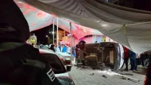 Posada navideña en Tlaltelulco: camioneta atropella a asistentes y deja siete heridos