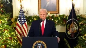 Trump presume logros y promete un “boom económico” en 2026