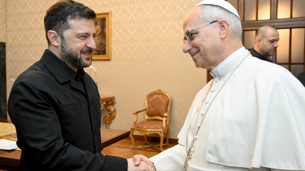 Zelenski se reúne con el Papa y prepara una respuesta al plan de EE. UU. para Ucrania