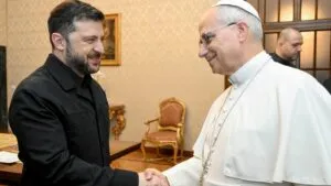 Zelenski se reúne con el Papa y prepara una respuesta al plan de EE. UU. para Ucrania