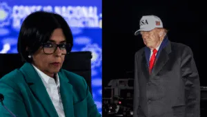Vicepresidenta de Venezuela exige a Trump prueba de vida de Maduro tras desconocer su paradero