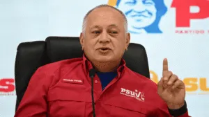 EE. UU. ofrece recompensa de 25 millones por el tercero de Venezuela, Diosdado Cabello
