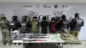 Detienen a 3 tras enfrentamiento en Tabasco, Zacatecas; les aseguran arsenal y explosivos