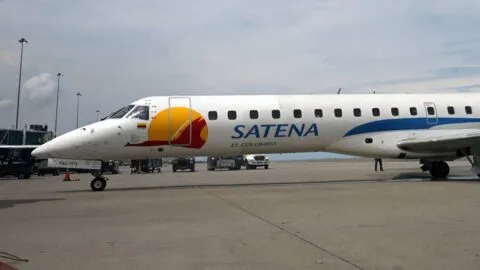 Desaparece aeronave de Satena en Colombia con 15 personas a bordo