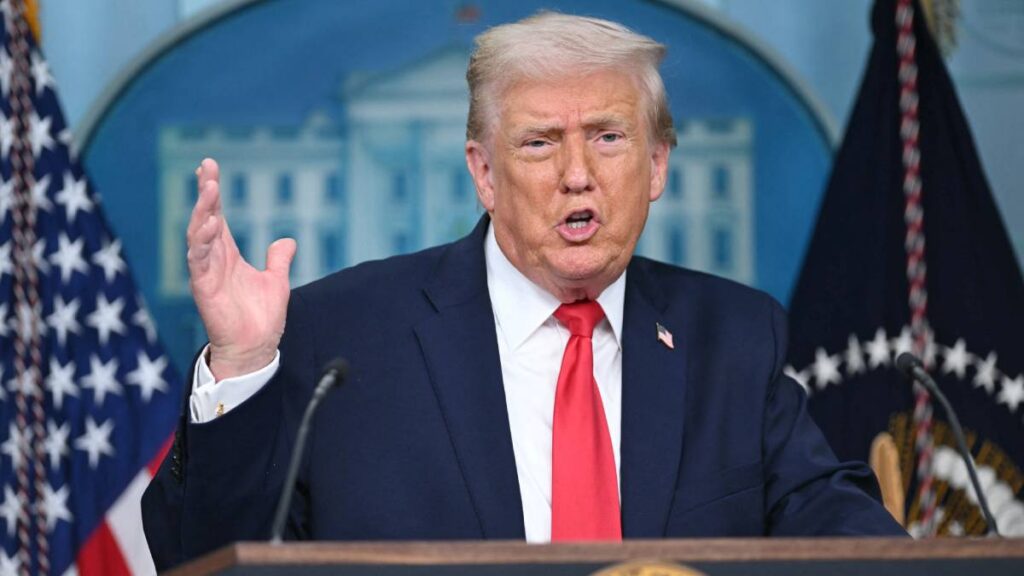 Donald Trump, presidente de Estados Unidos