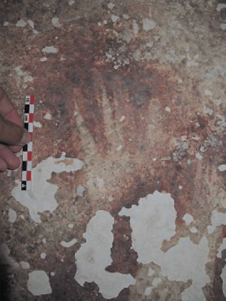 Mano, pintura rupestre antigua