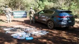 Detienen a 9 y aseguran tres campamentos clandestinos en Michoacán