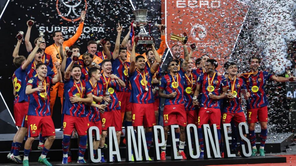 Barcelona gana su Supercopa número 16 de España