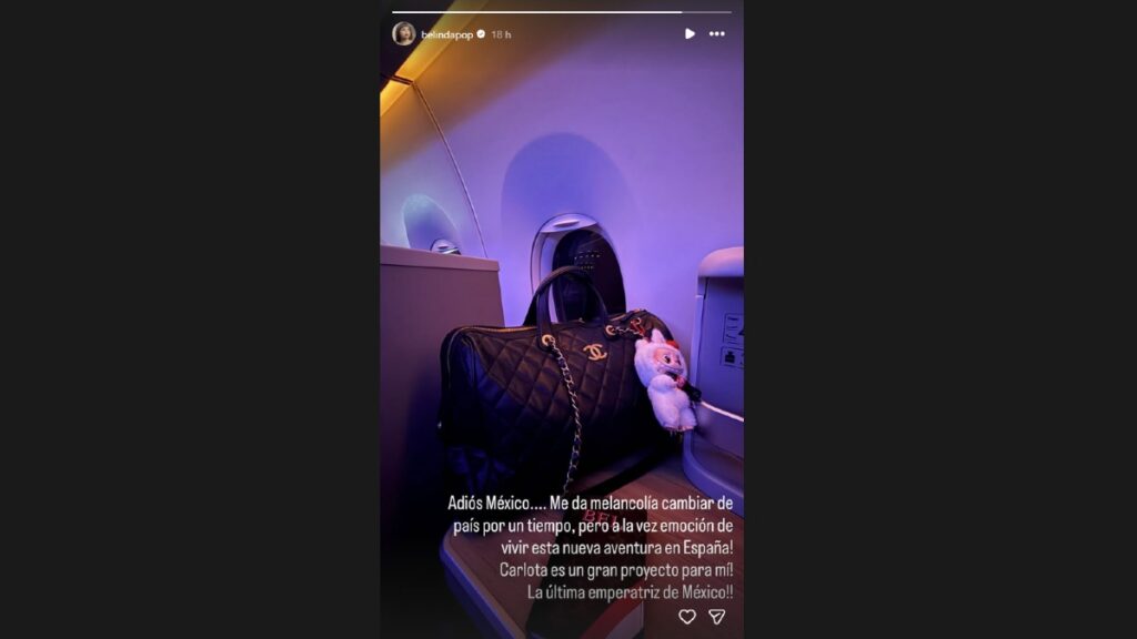 Belinda sorprende al anunciar que se va de México... ¡vivirá en España!