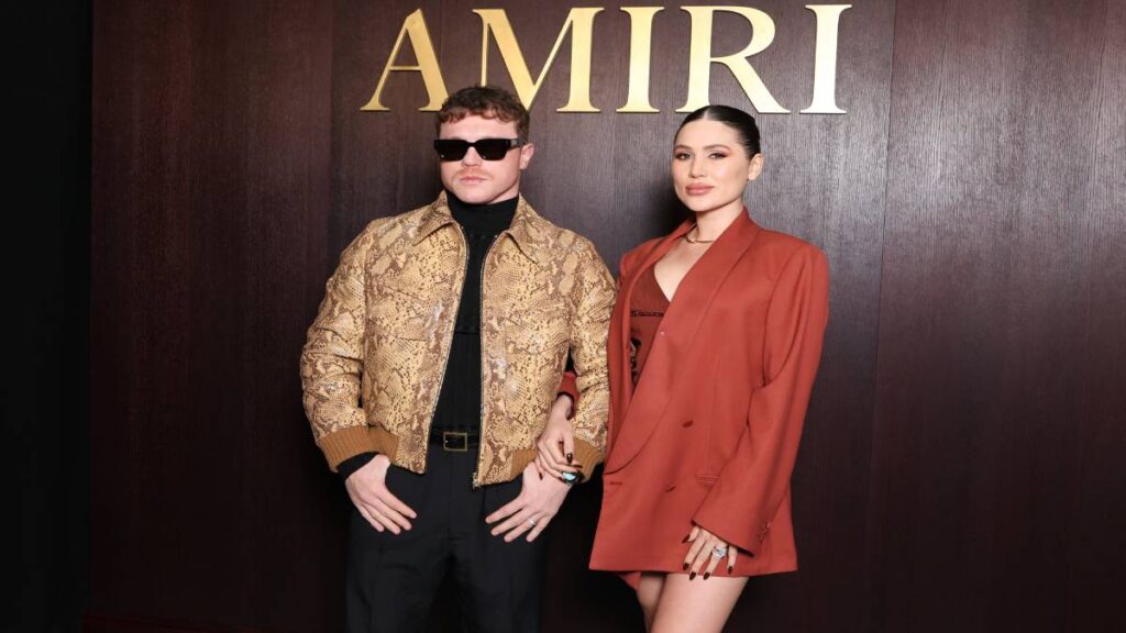 “Canelo” Álvarez y Fernanda Gómez se codean con las estrellas en el Paris Fashion Week